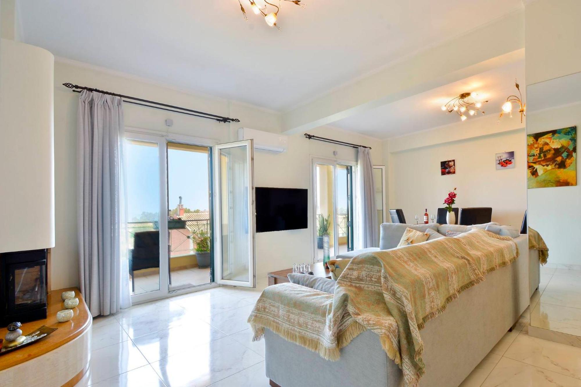 Corfu Seaty Apartment Potamos  Luaran gambar