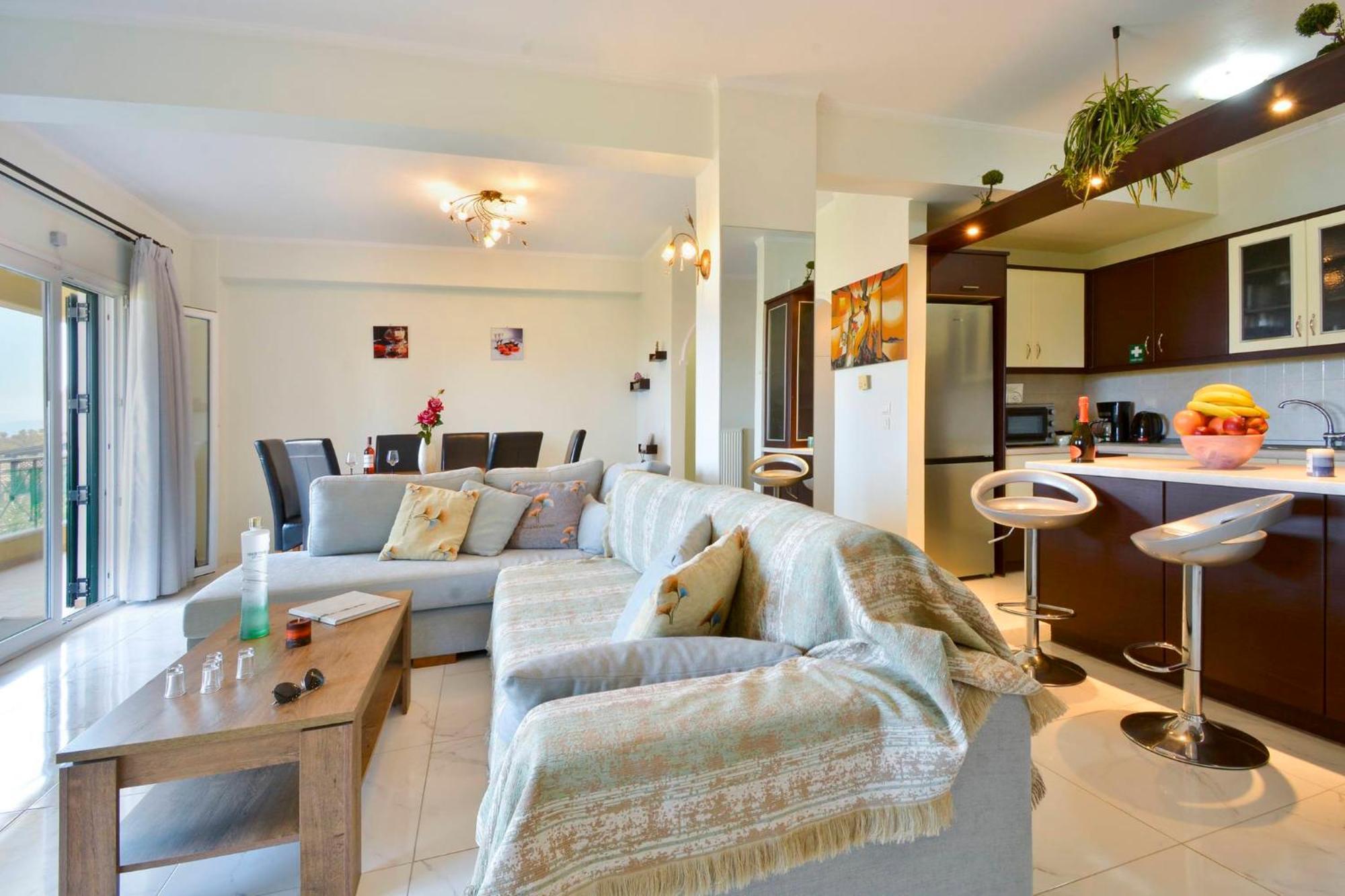 Corfu Seaty Apartment Potamos  Luaran gambar